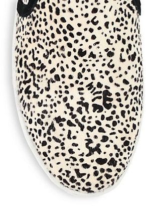 Joie Kidmore Cheetah Print Calf Hair Sneakers
