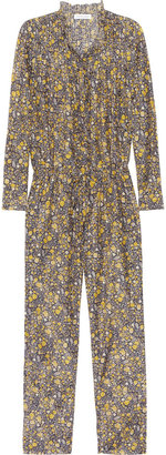 Etoile Isabel Marant Jane floral-print cotton and silk-blend jumpsuit