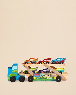 Melissa & Doug Mega Race Car Carrier - Ages 3+