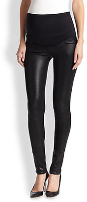 Citizens of Humanity Leatherette Maternity Skinny Jeans