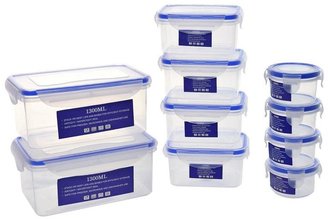 Blue 10-Piece Food Storage Containers
