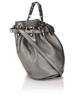 Alexander Wang Carbon Leather Diego Bag