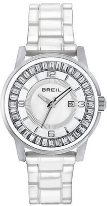 Breil Milano Swarovski Crystal & Stainless Steel Watch