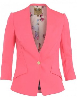 Ted Baker Jacket, Bright Pink Ellsie Blazer