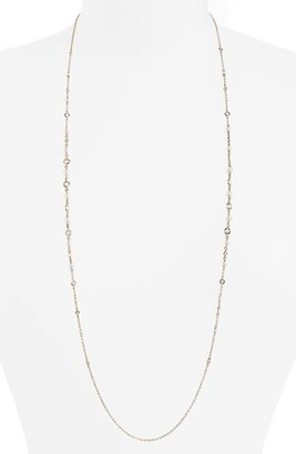 Nadri 'Romancing Pearl' Long Station Necklace