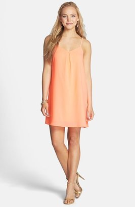 Everly Strappy Back Shift Dress (Juniors)
