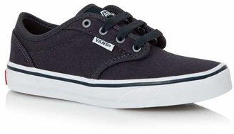Vans - Boy's Navy Lace Up Trainers