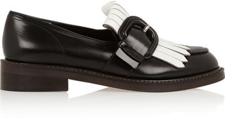 Marni Fringed leather loafers