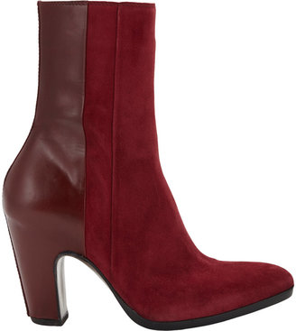 CNC Costume National Side-Zip Ankle Boots