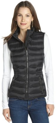 Burberry black nylon quilted vest