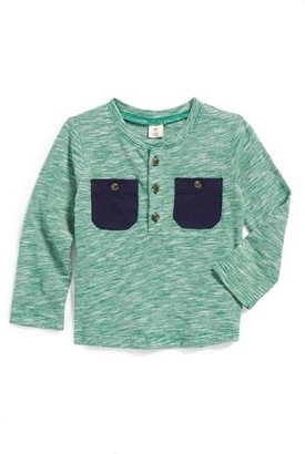 Nordstrom Tucker + Tate Contrast Pocket Henley T-Shirt (Baby Boys Exclusive)