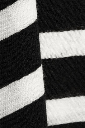 R 13 Boy striped slub cotton and cashmere-blend T-shirt