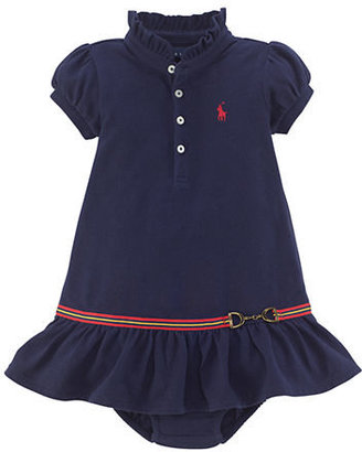 Ralph Lauren CHILDRENSWEAR Short Sleeve Polo Dress