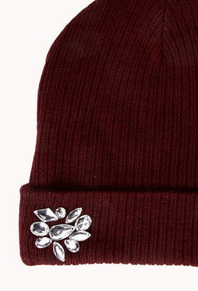 Forever 21 Fancy Ribbed Beanie