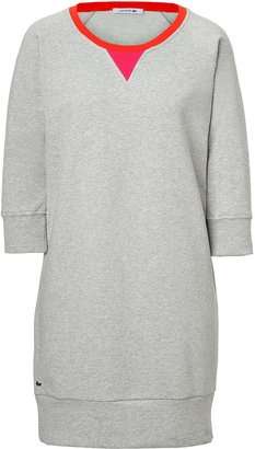 Lacoste Color Block Sweatshirt Dress