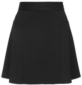Topshop Womens Flippy Panel Skirt - Black