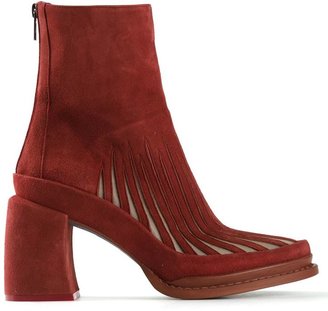Ann Demeulemeester gated ankle boots
