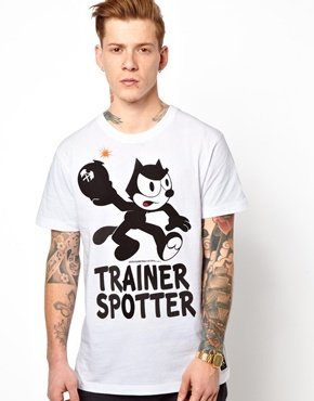 Trainerspotter T-Shirt With Felix Bomb