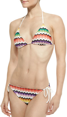 Missoni Honeycomb Zigzag String Bikini