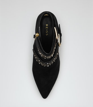 Reiss Kirov EMBELLISHED ANKLE BOOTS