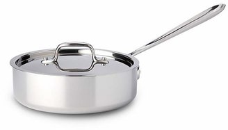All-Clad Stainless Steel 2 Quart Sauté Pan with Lid