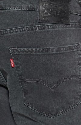 Levi's '522™' Slim Tapered Fit Jeans (Limestone Black)