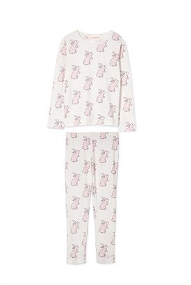 Country Road Rabbit Print Pyjamas