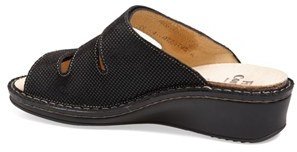 Finn Comfort 'Cremona' Glazed Leather Sandal