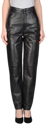 Mariella Burani Leather pants