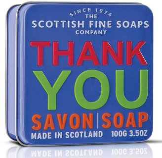 Scottish Fine Soaps Thank You Soap in a Tin