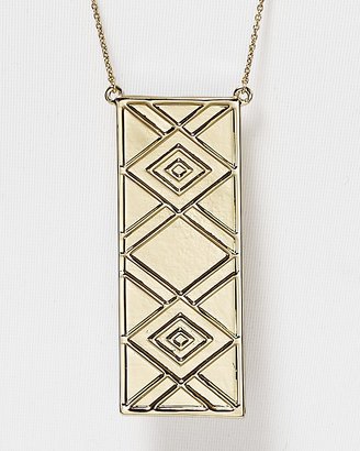 House Of Harlow Tribal Talisman Reversible Pendant Necklace, 28"