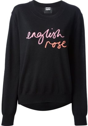 Markus Lupfer 'English Rose' intarsia sweater