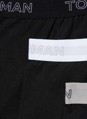 Topman Black 3 Pack Underwear