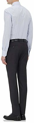 Incotex Men's S-Body Slim Wool Trousers - Charcoal
