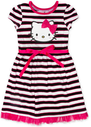 Hello Kitty Little Girls' Striped Dress