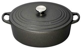 Le Creuset Slate cast iron 25cm oval casserole