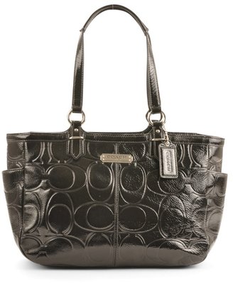 Coach Embossed tote
