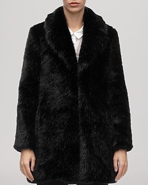 Whistles Coat - Kumiko Faux Fur