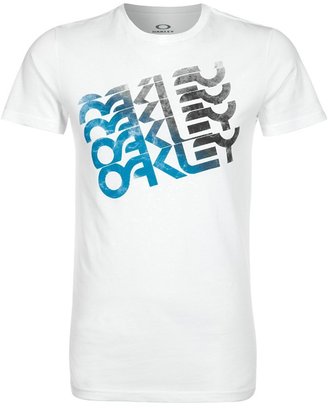 Oakley QUAD FACTORY Print Tshirt white
