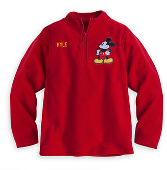 Disney Mickey Mouse Fleece Pullover for Boys - Personalizable