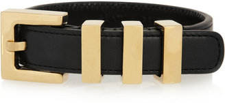 Saint Laurent Buckled leather bracelet
