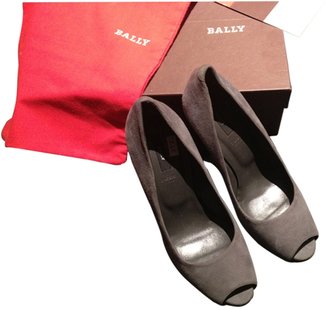 Bally Grey Heels