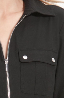 MICHAEL Michael Kors Roll Sleeve Belted Shirtdress (Regular & Petite)