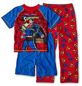 JCPenney Superman Unchained 3-pc. Pajama Set - Boys 4-12