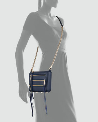 Rebecca Minkoff Mini 5-Zip Crossbody Bag, Midnight (Stylist Pick!)
