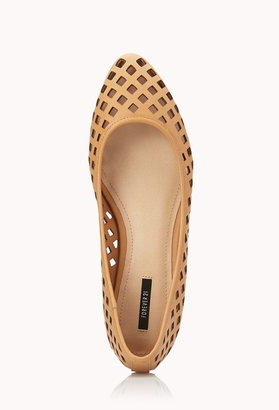 Forever 21 Must-Have Cutout Flats