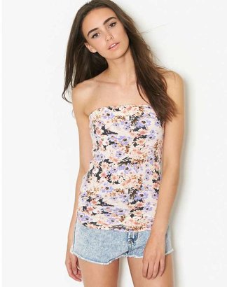 Only Pastel Floral Tube Top