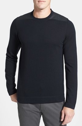 HUGO BOSS 'Swedilon' Cotton, Silk & Cashmere Sweater