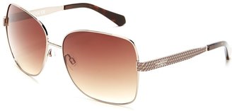 Kenneth Cole Reaction Women's Brown Metal Sunglasses