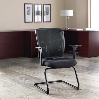 Lorell 27" W Waiting Room Chair with Metal Frame